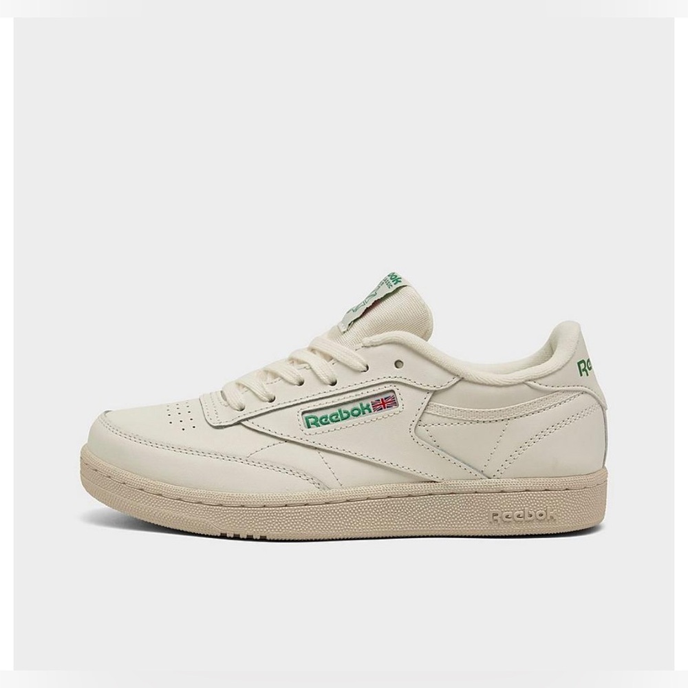 Reebok Club C Vintage "Chalk/Green" Preschool Boys' Shoe
